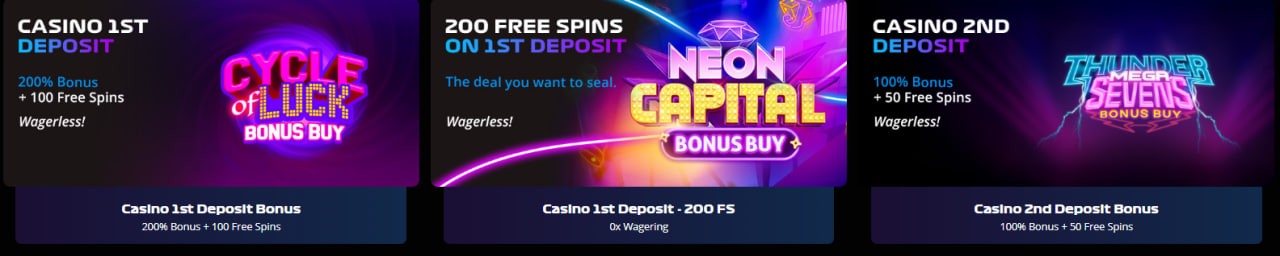 neonstake casino deposit bonus